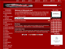 Tablet Screenshot of hbbcanada.com